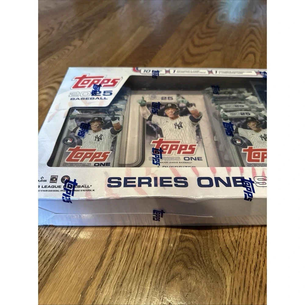 2025 Topps Series 1 Baseball Sealed Super Box w/ Exclusive Pin/Card
